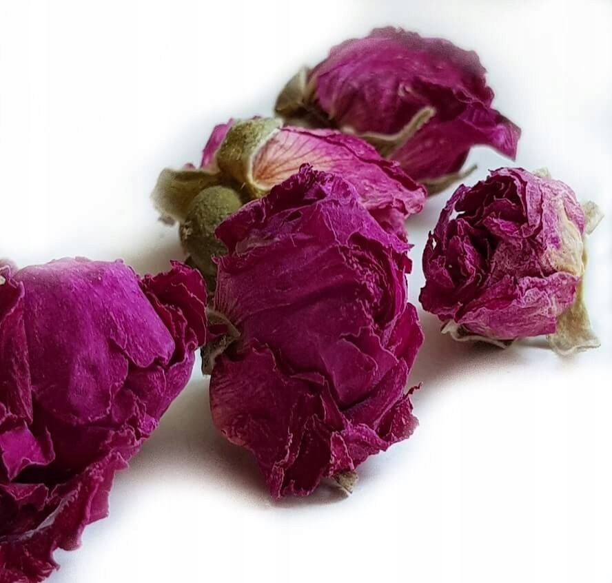 Kwiaty jadalne susz Pąki Róż pączki róża 20 FIOLET