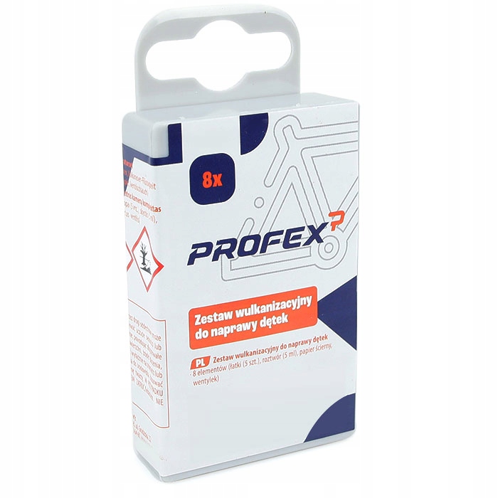 ZESTAW WULKANIZACYJNY DO DĘTEK ROWEROWYCH, NAPRAWCZY - ŁATKI ROWEROWE Kod producenta 91910