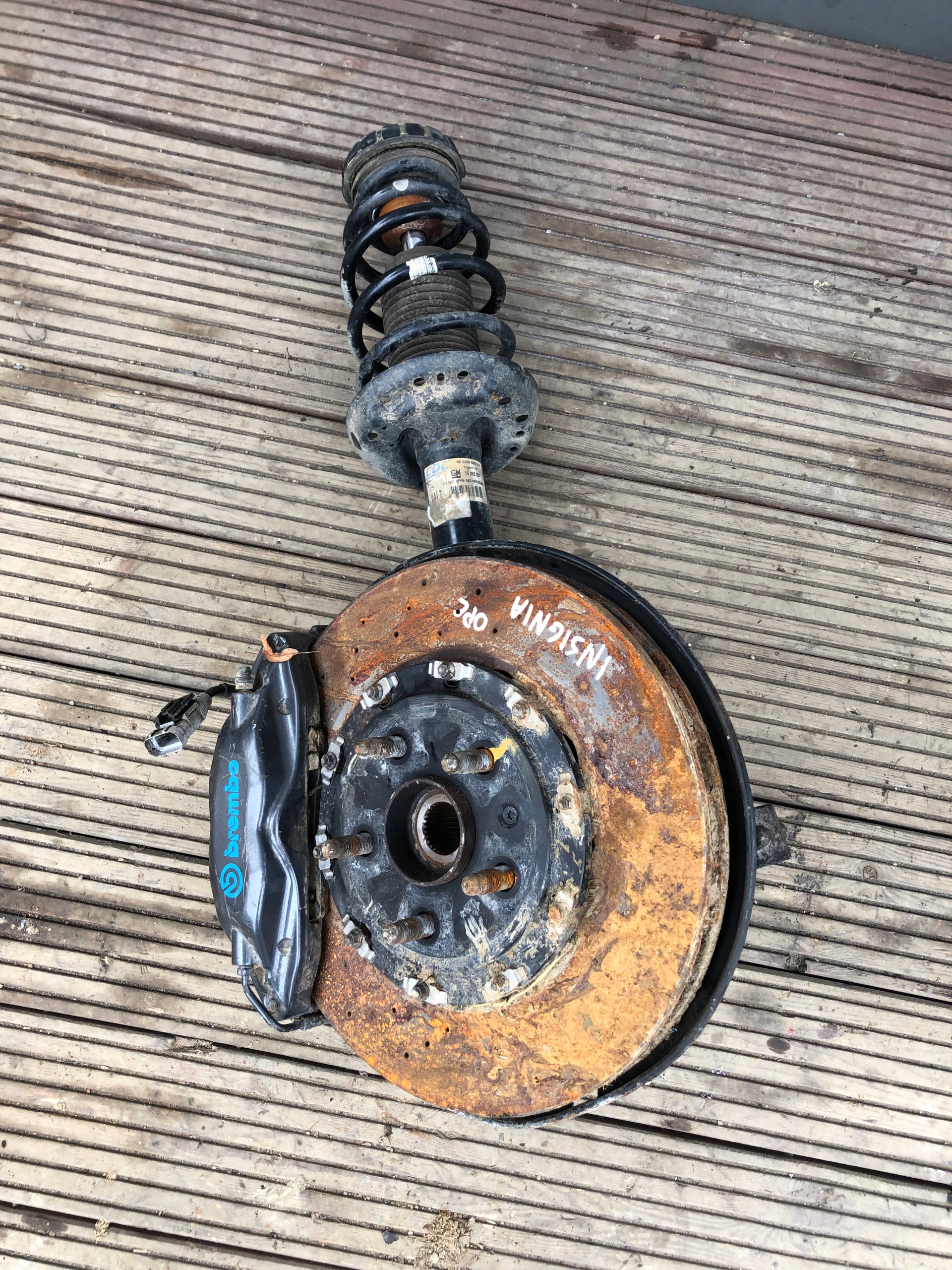 13328351 - INSIGNIA OPC 2.8 MCPHERSON IDS + КРОССОВЕР ЗАЖИМ