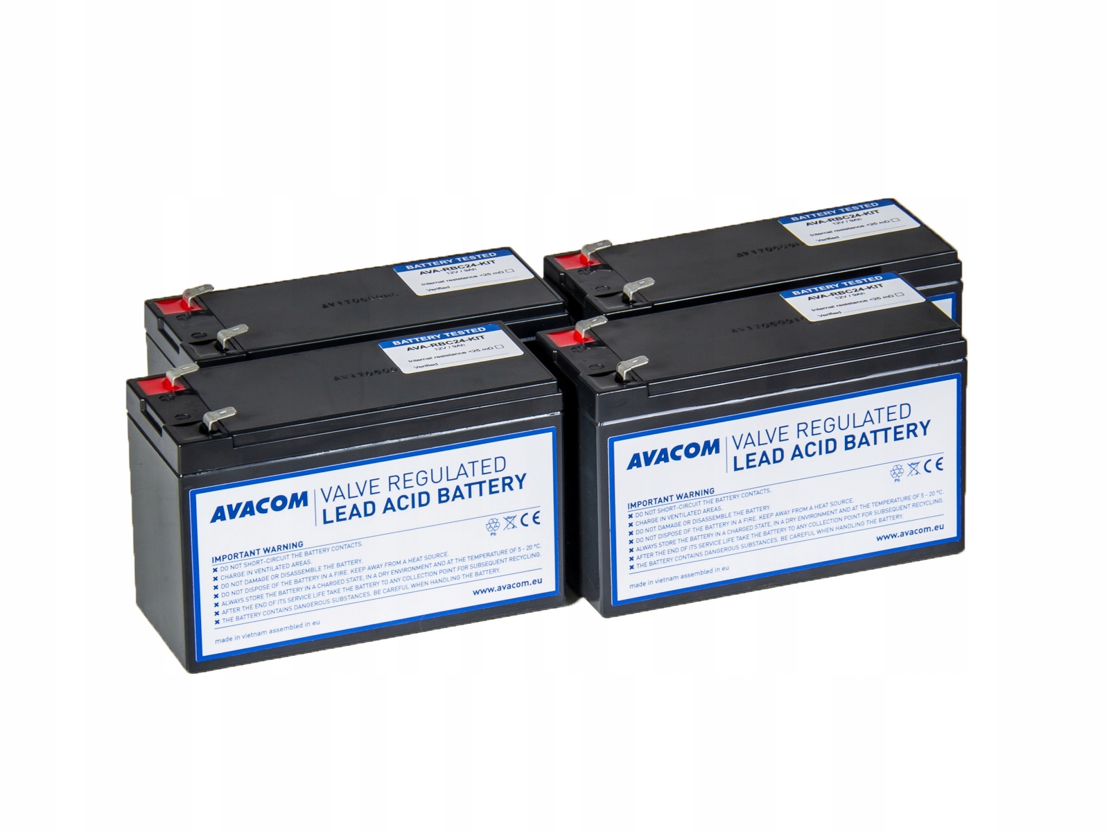 Batériový kit Avacom AVA-RBC24-KIT náhrada pre renováciu RBC24…