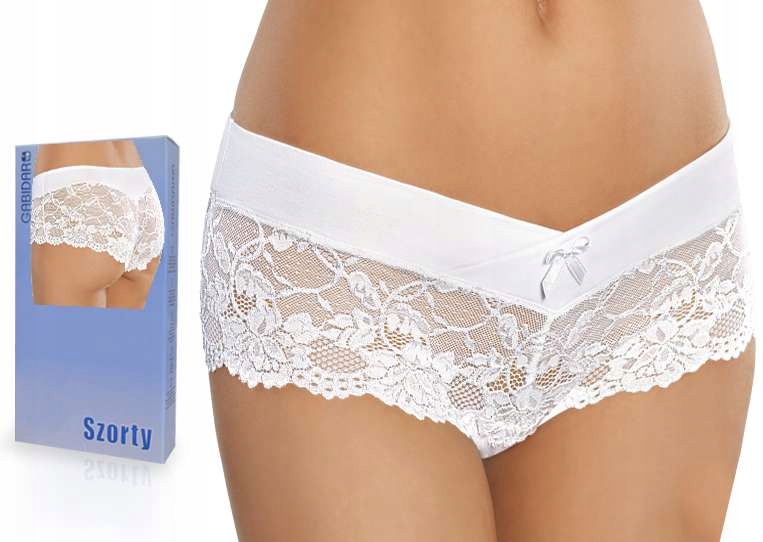 

Szorty damskie Gabidar 155 Bawełna , Białe , M