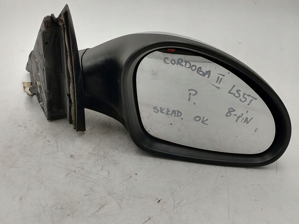 Seat Cordoba II 2 mirror right electrics 8 PIN skladane LS5T