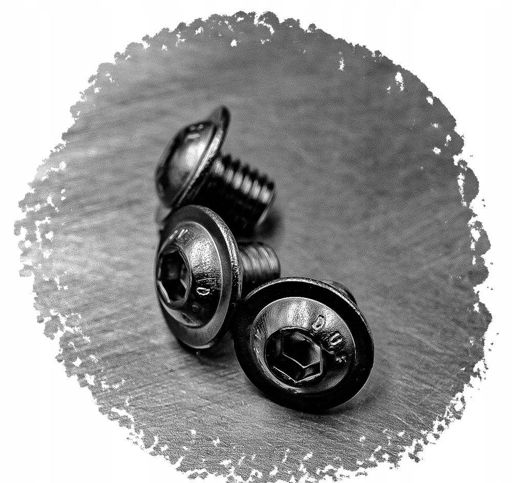 M4X8 ŚRUBA IMBUS DO OWIEWEK KOŁNIERZOWA NIERDZEWNA 7380F (50) Marka inna