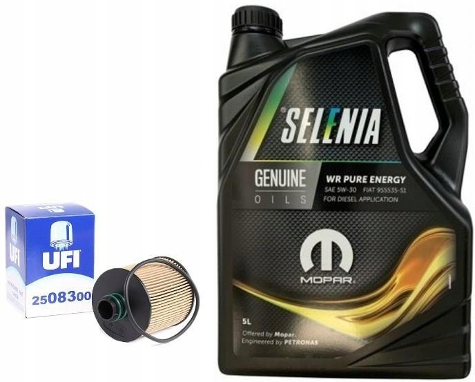 

Ufi Filtr+olej 5L Fiat 500L 500X Doblo 1.6 Jtdm