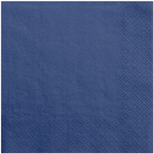 

Serwetki papierowe Granatowe 33x33cm/ 20sztuk P759