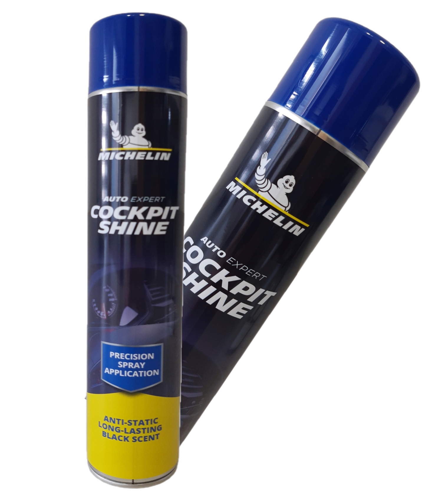 Preparat Spray Do Kokpitu Deski Rozdzielczej Połysk Michelin 750 ML Black