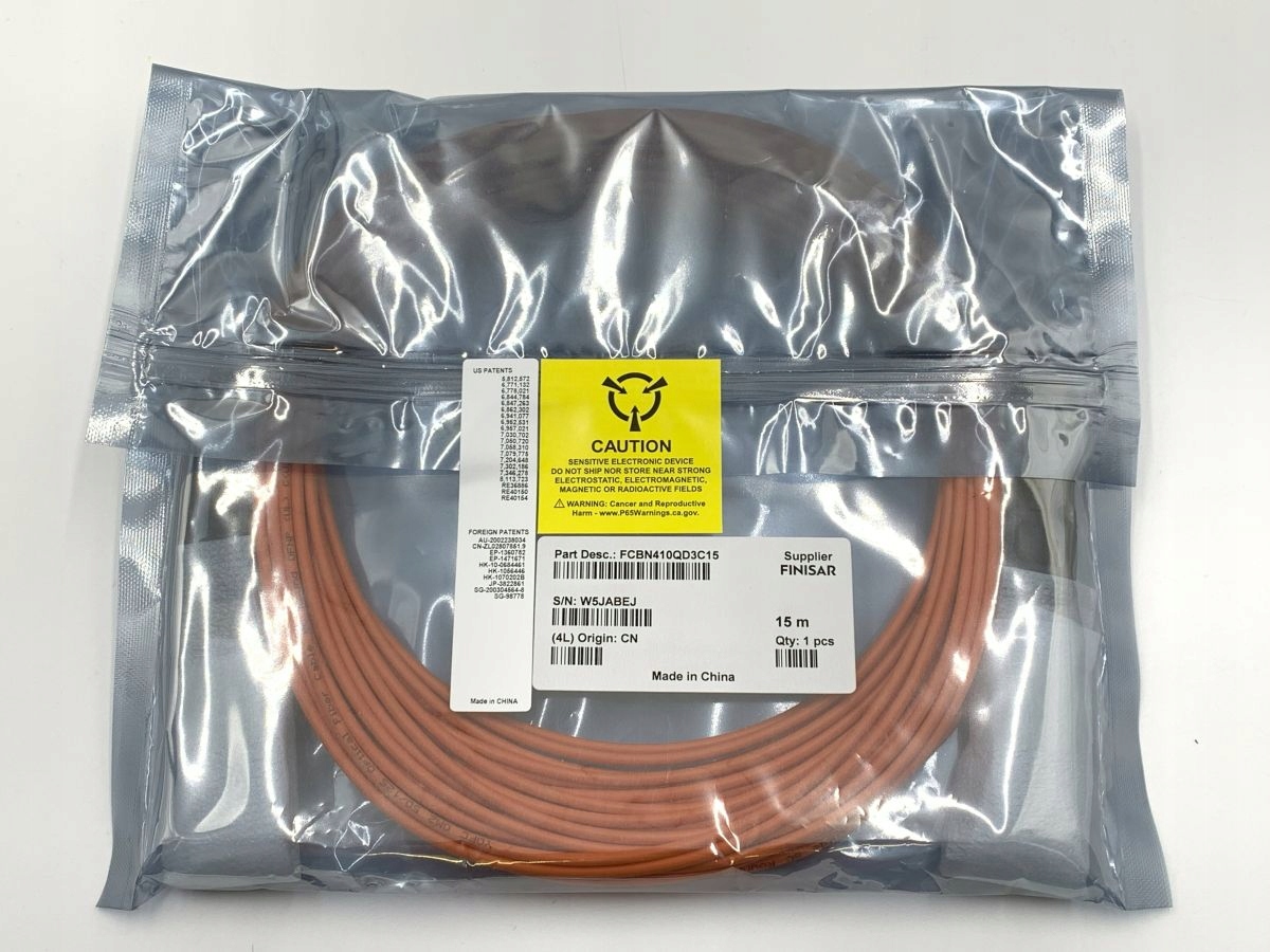 FINISAR FCBN410QD3C15 Quadwire 15m Kabel