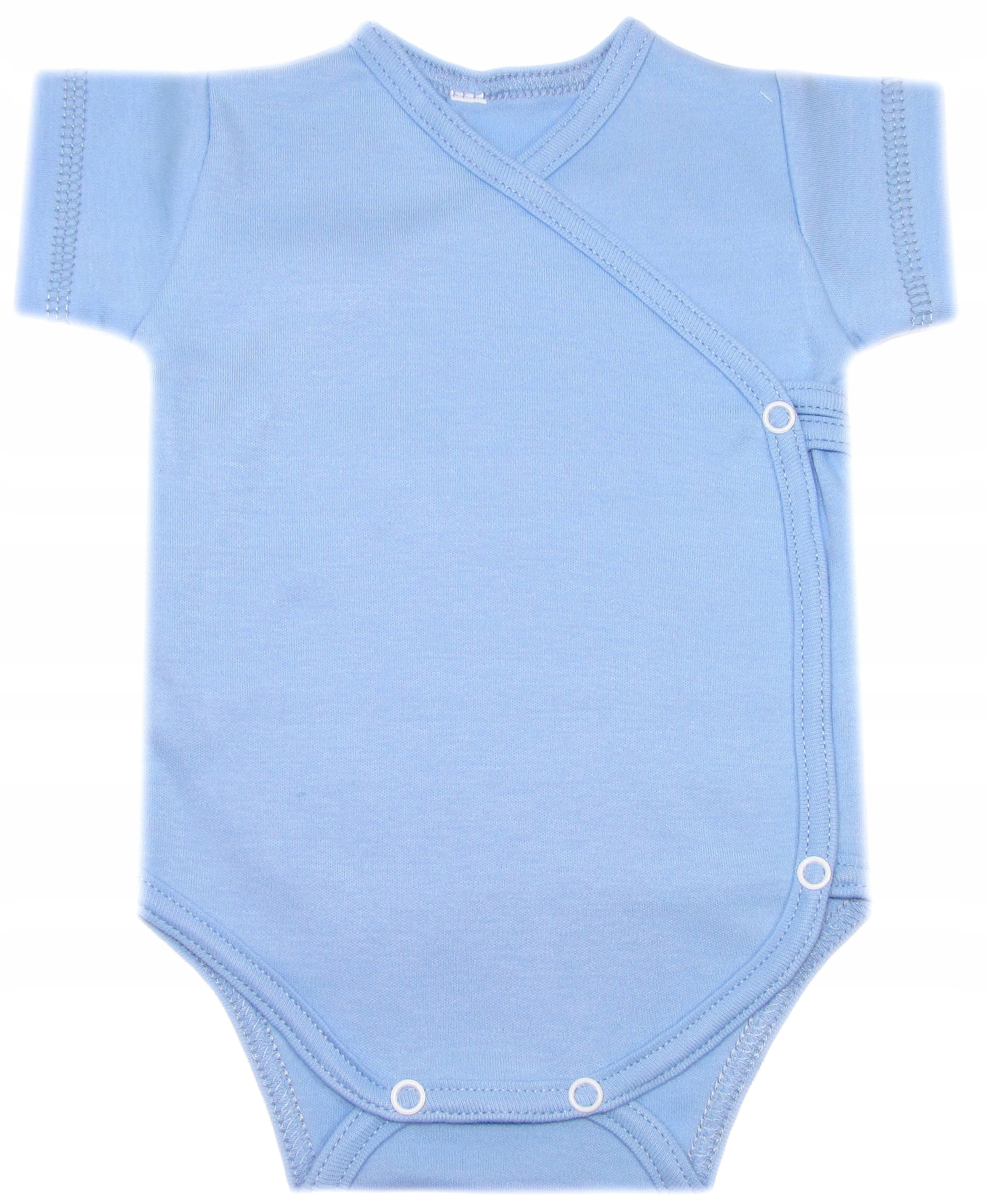 BODY KOPERTOWE Z KRÓTKIM RĘKAWEM 56 BŁĘKITNE /23/