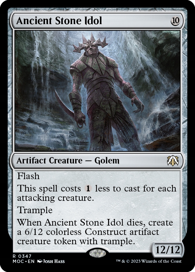 Mtg Ancient Stone Idol (r)