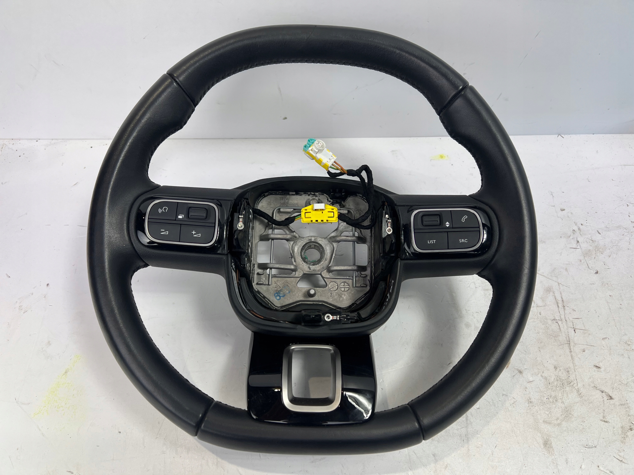 steering wheel, leather MULTIFUNKCJA CITROEN C5 AIRCROSS 34268801B