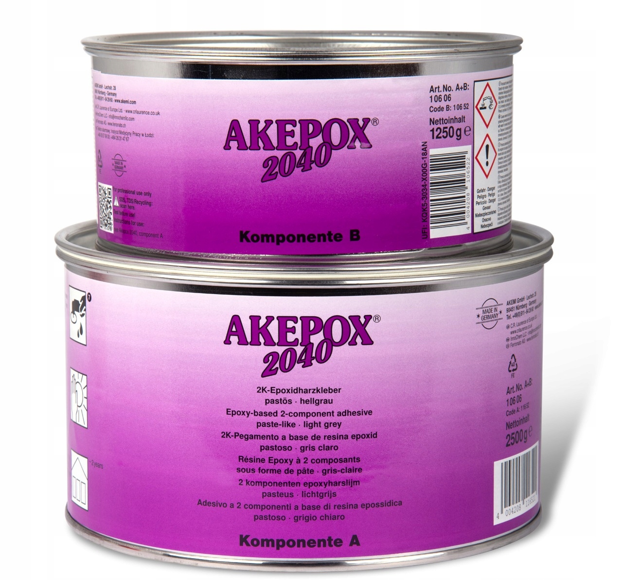 Akemi Akepox 2040 Epoxidová Pryskyřice Pro Mramorový Mramor A Kámen 3,75 kg