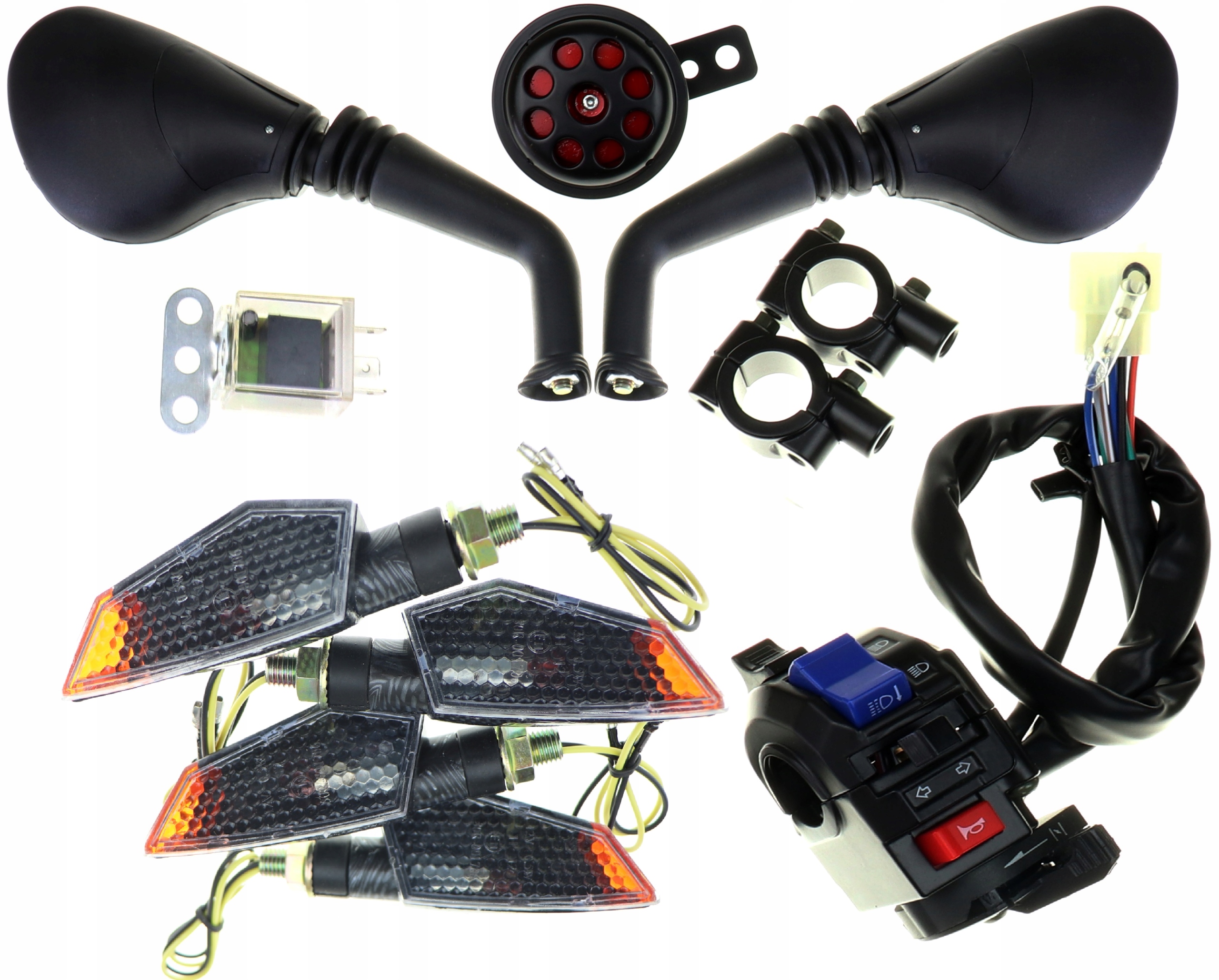 

Przełącznik Kierunki Lusterka Przerywacz Atv Quad