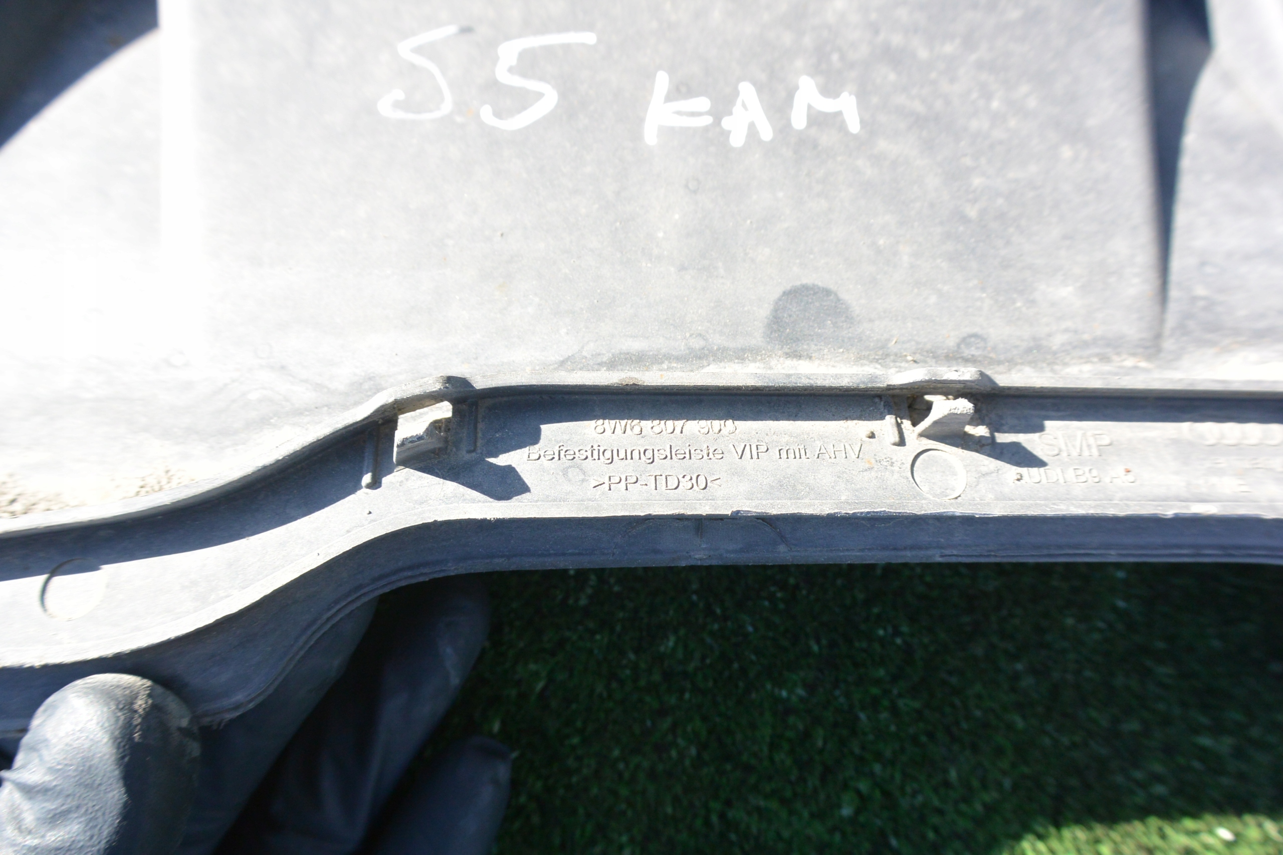 AUDI A5 S5 II COUPE S-LINE SPOILER der Stoßstange heck Heckspoiler Original BDB