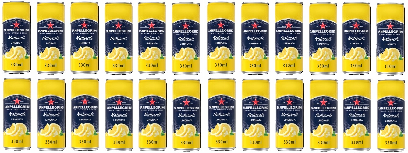 24x 330ml Sanpellegrino Naturali Limonata Zgrzewka