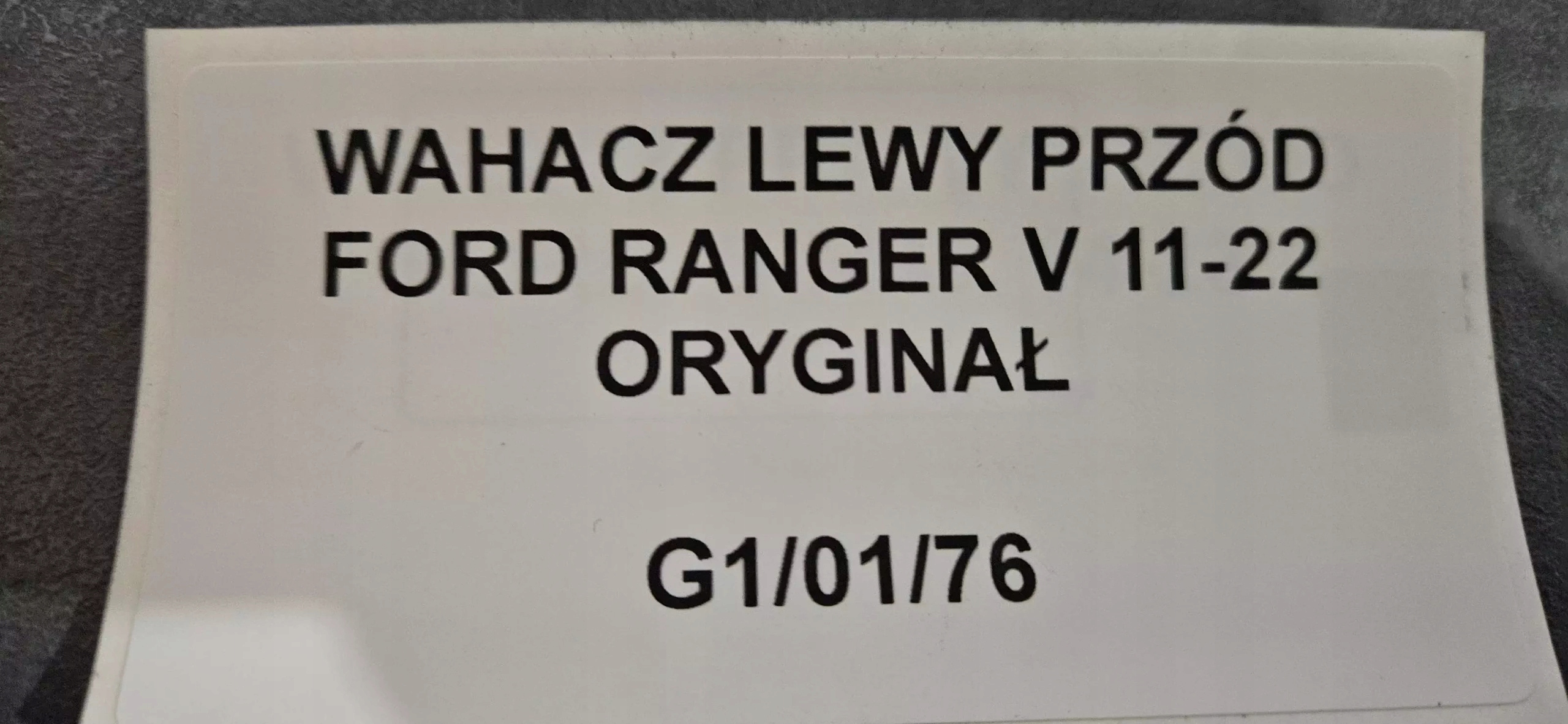 arm left front FORD RANGER V 2011-22 original