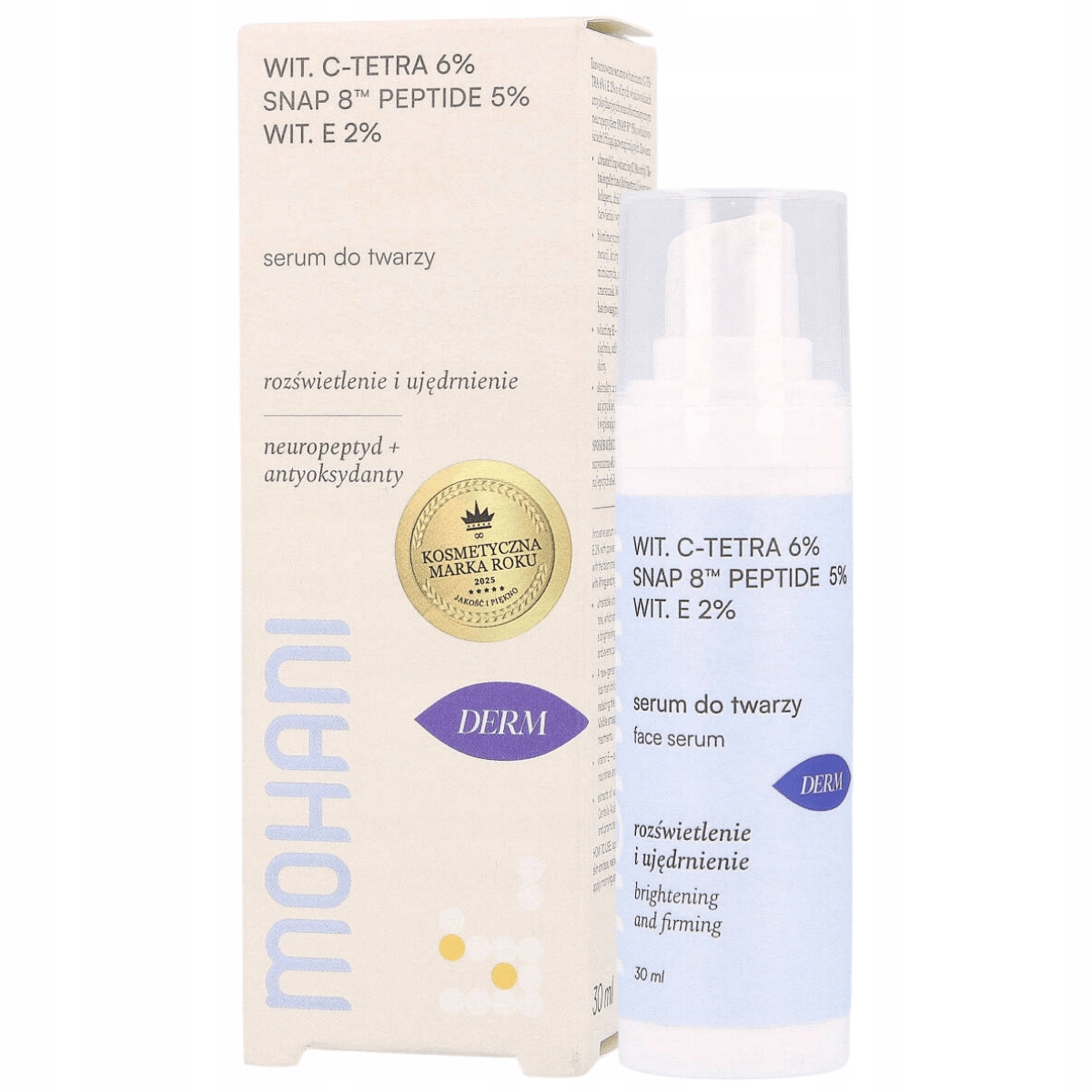 Mohani Napínací a rozjasňující pleťové sérum 30 ml