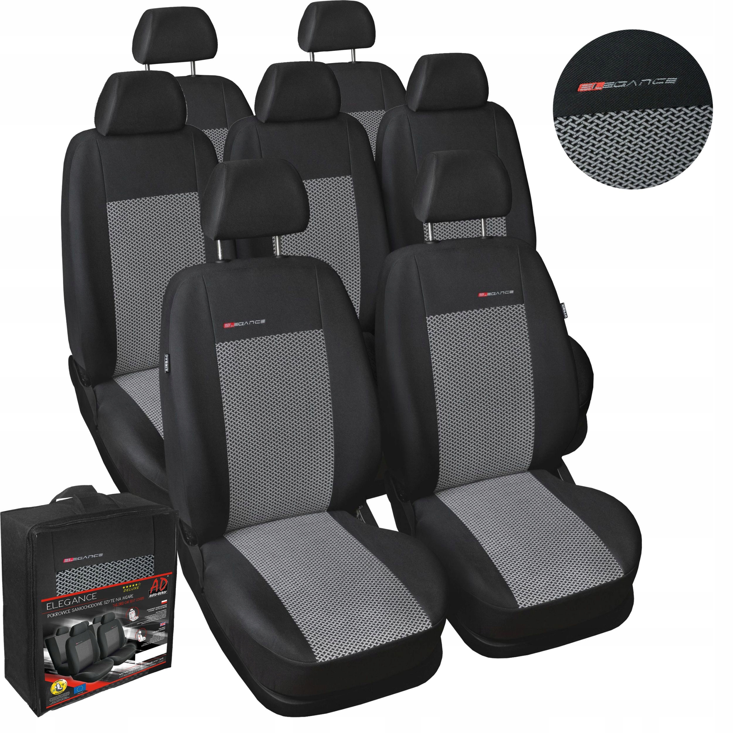 Odmerné kryty pre Opel Zafira B 7os z roku 2005-2011.