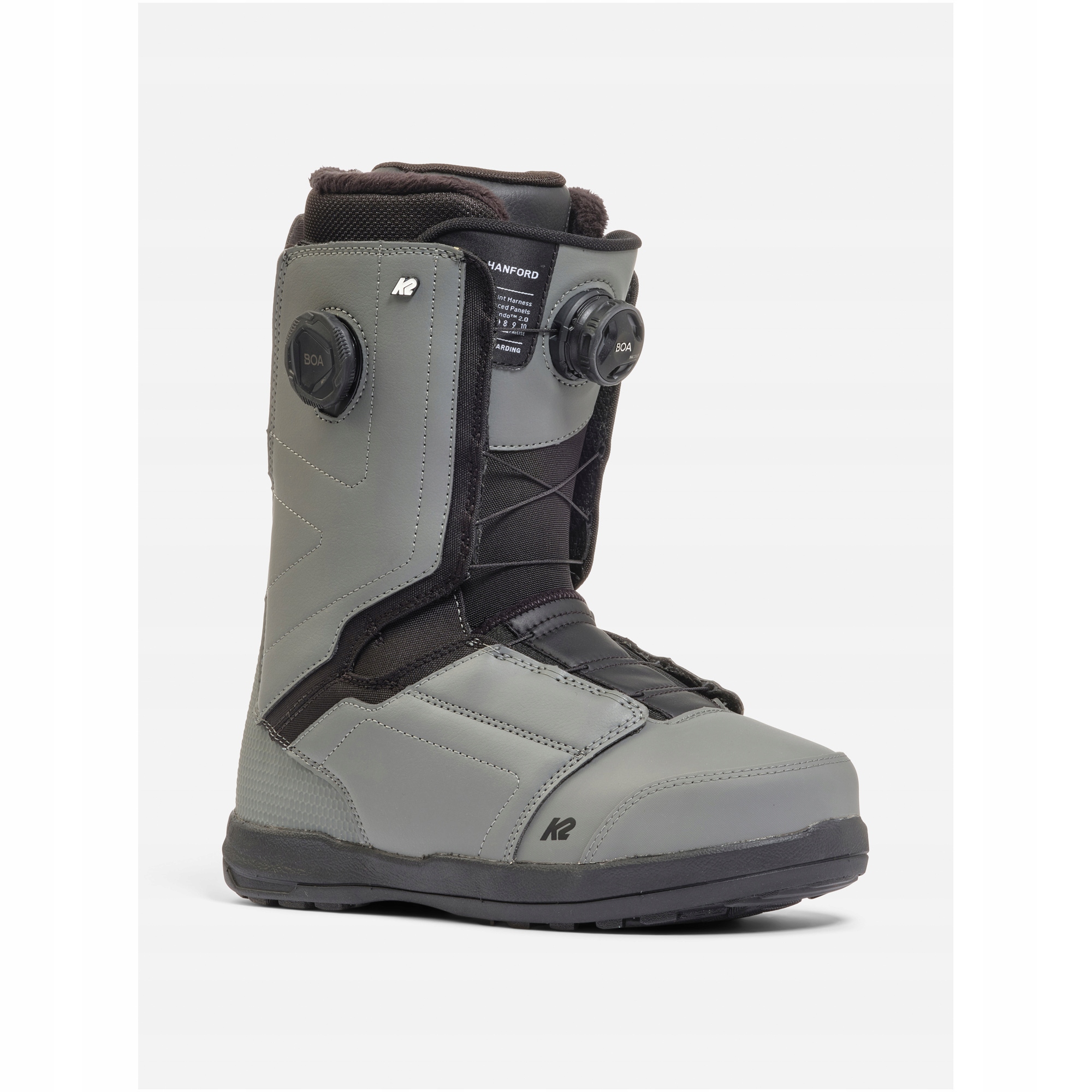 Buty snowboardowe męskie K2 Hanford szare z systemem Boa r. 40,5