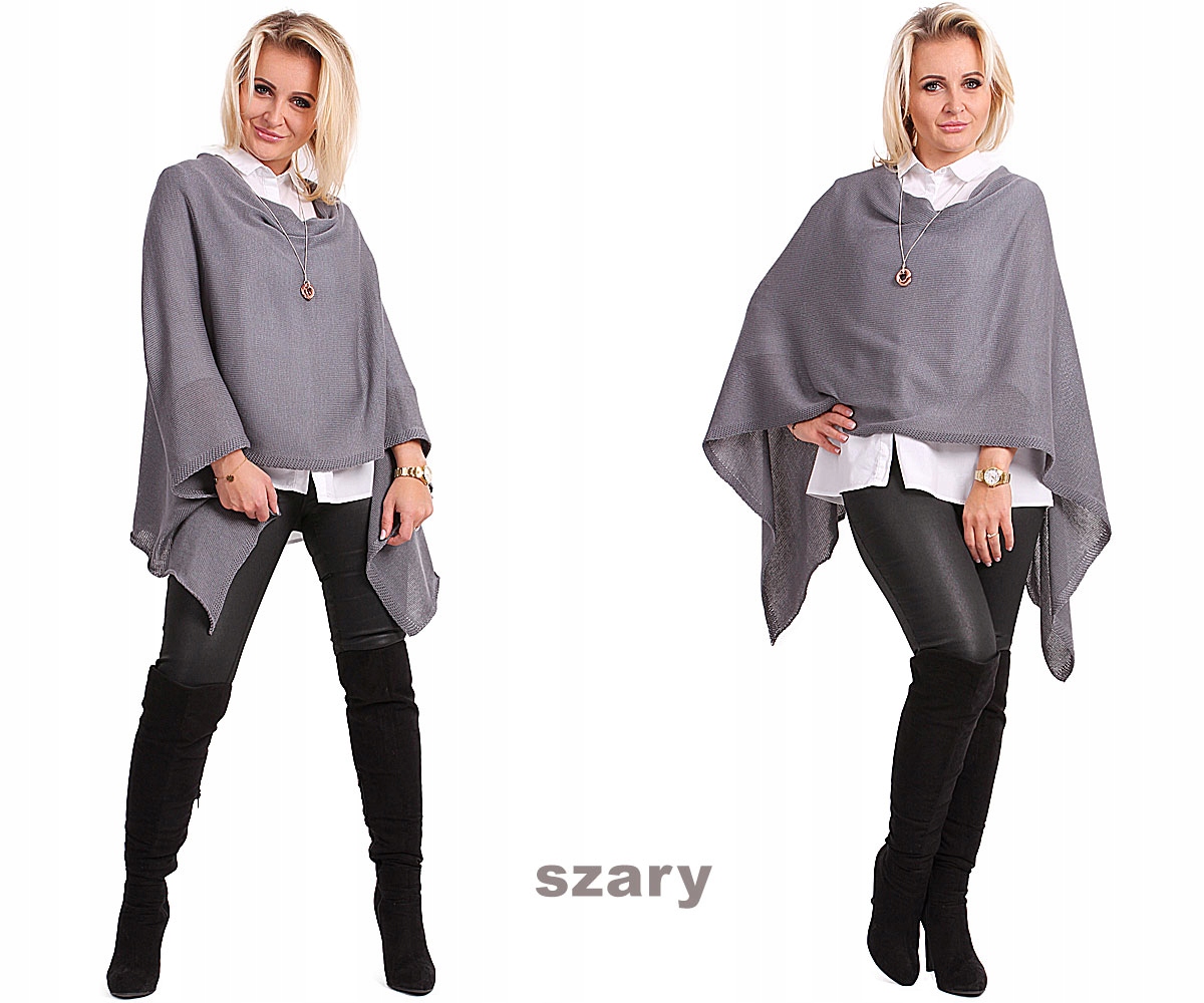 PASMANTEX ASTI WYJĄTKOWA NARZUTKA PONCHO BAWEŁNA