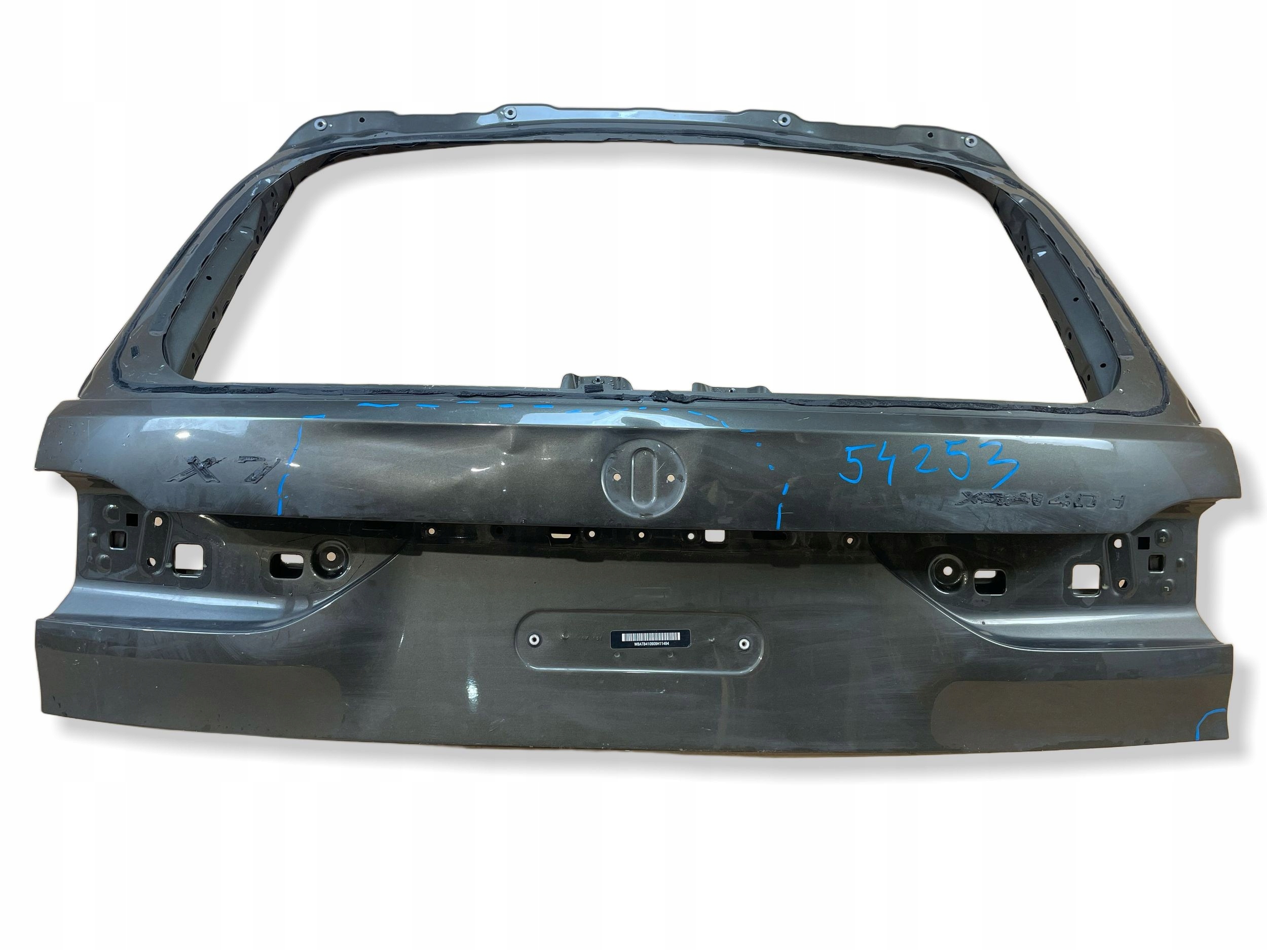 trunk door cover boot rear part rear BMW X7 G07 2019