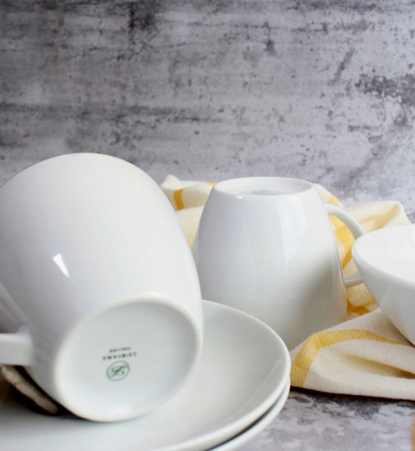 LUBIANA BOSS SERWIS OBIADOWO KAWOWY 30/6 Linia BOSS BIAŁY