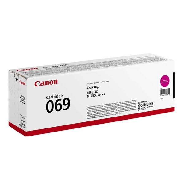 Toner Canon 069 069M MF752Cdw červený, originální