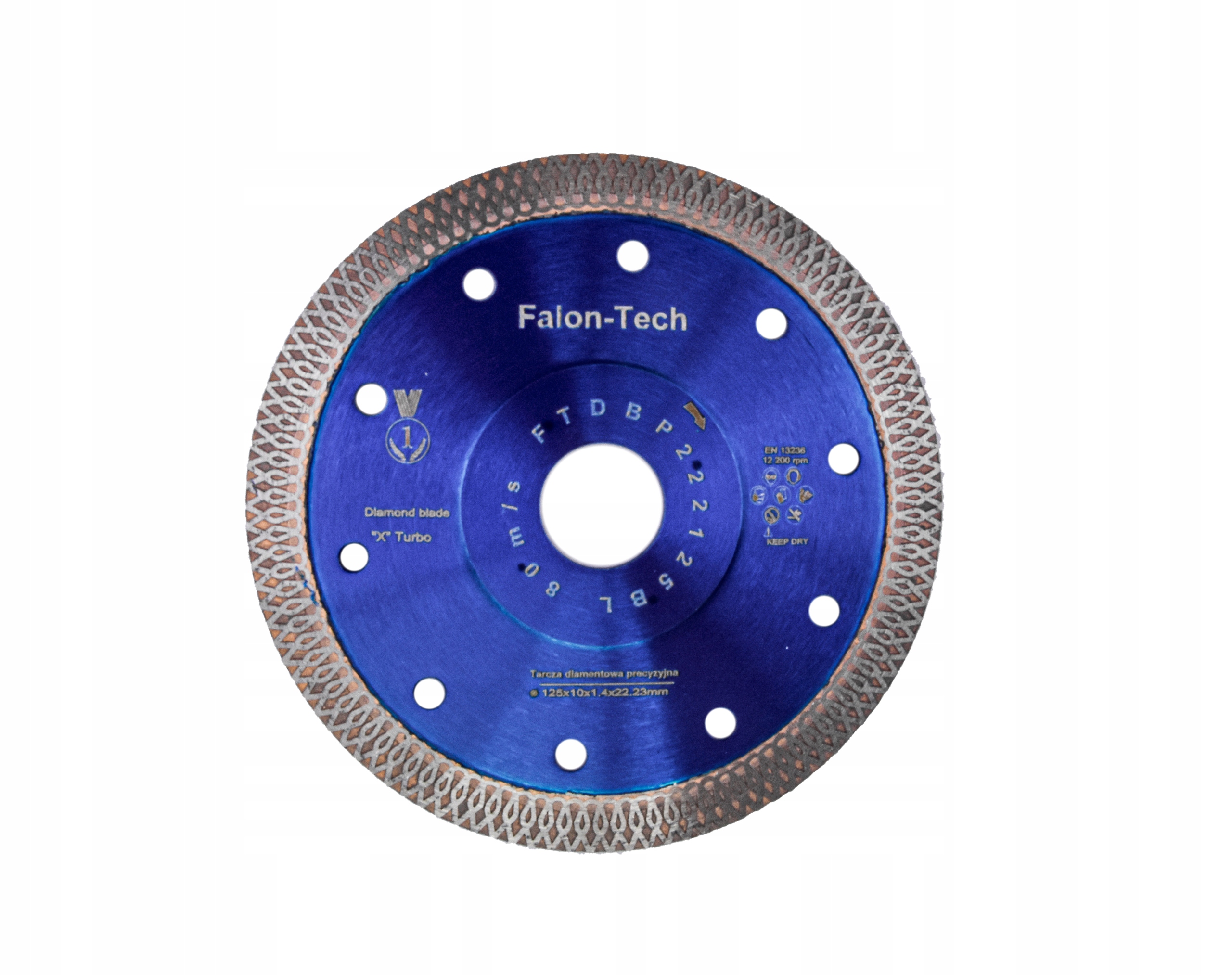 TARCZA DIAMENTOWA CIĘCIA GLAZURY PŁYTEK 125 x 22,2