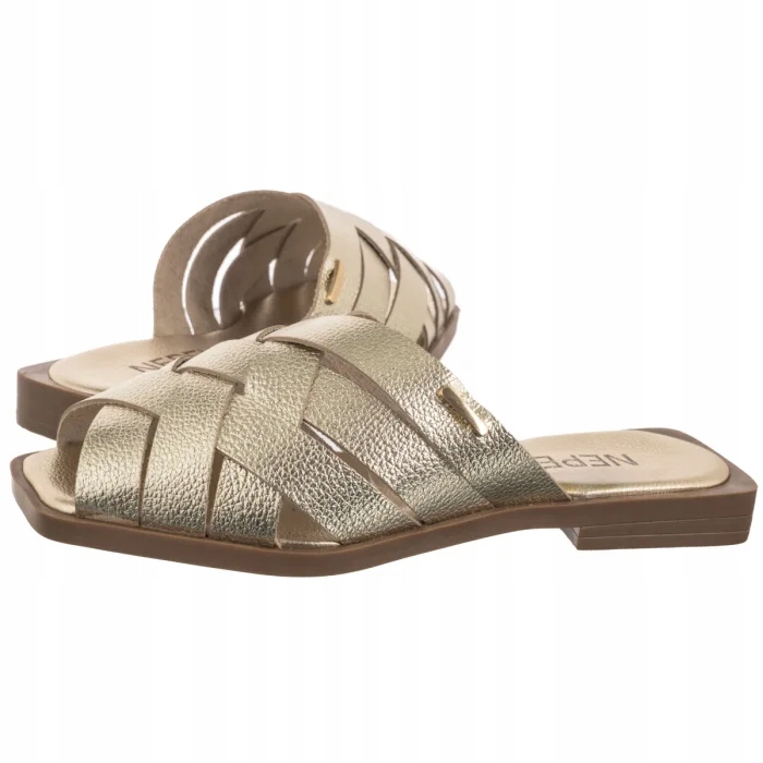 Boty Nazouváky Nepeke Adem Duorado Zlaté zlato