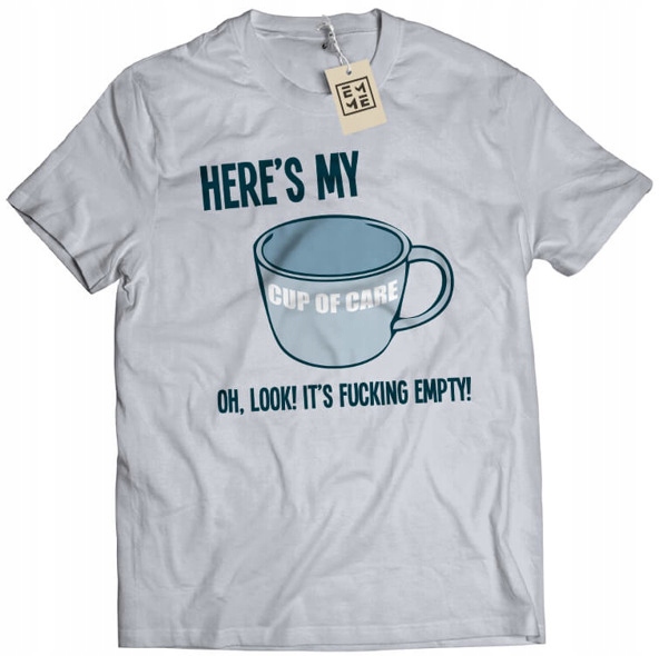

Koszulka Cup of Care szara XL
