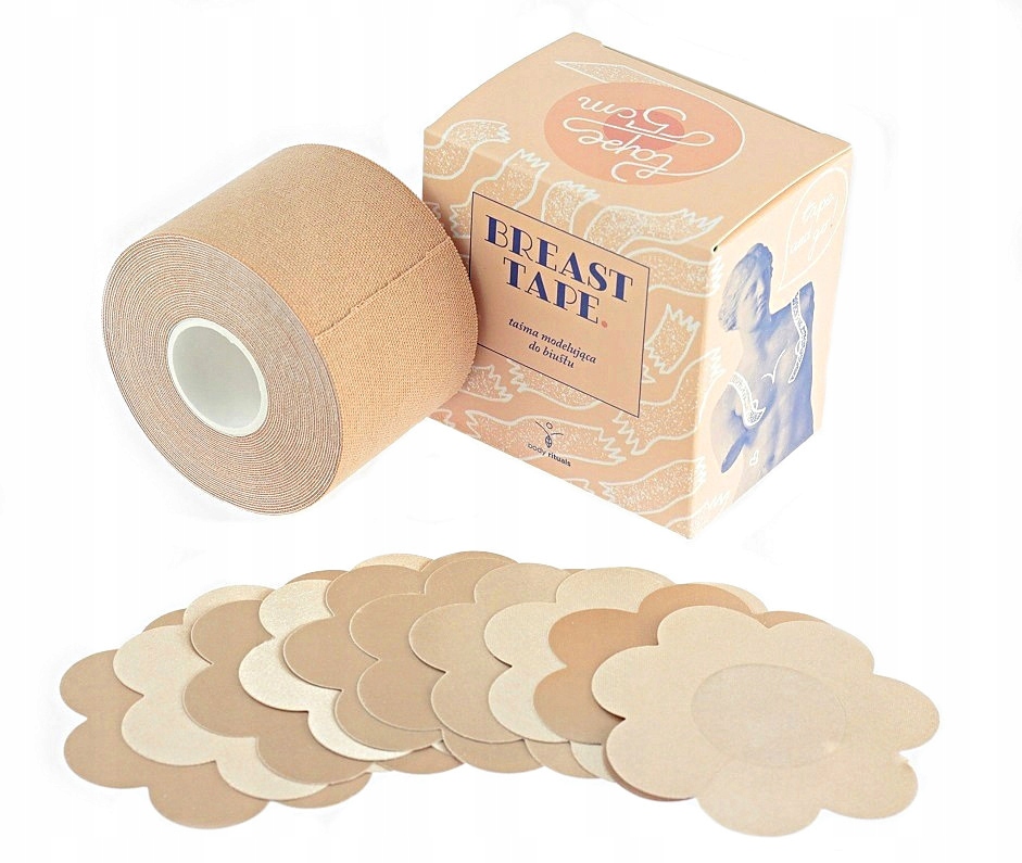 ORYGINALNA TAŚMA UNOSZĄCA BIUST MODELUJĄCA DEKOLT Marka bez marki