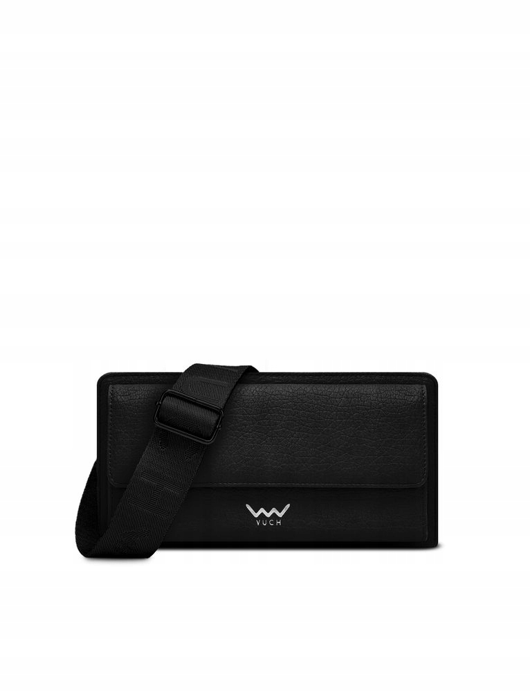 Dámská crossbody kabelka Vuch Keera černá koženka 25 cm