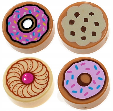 

Lego jedzenie Ciasteczka donat donut