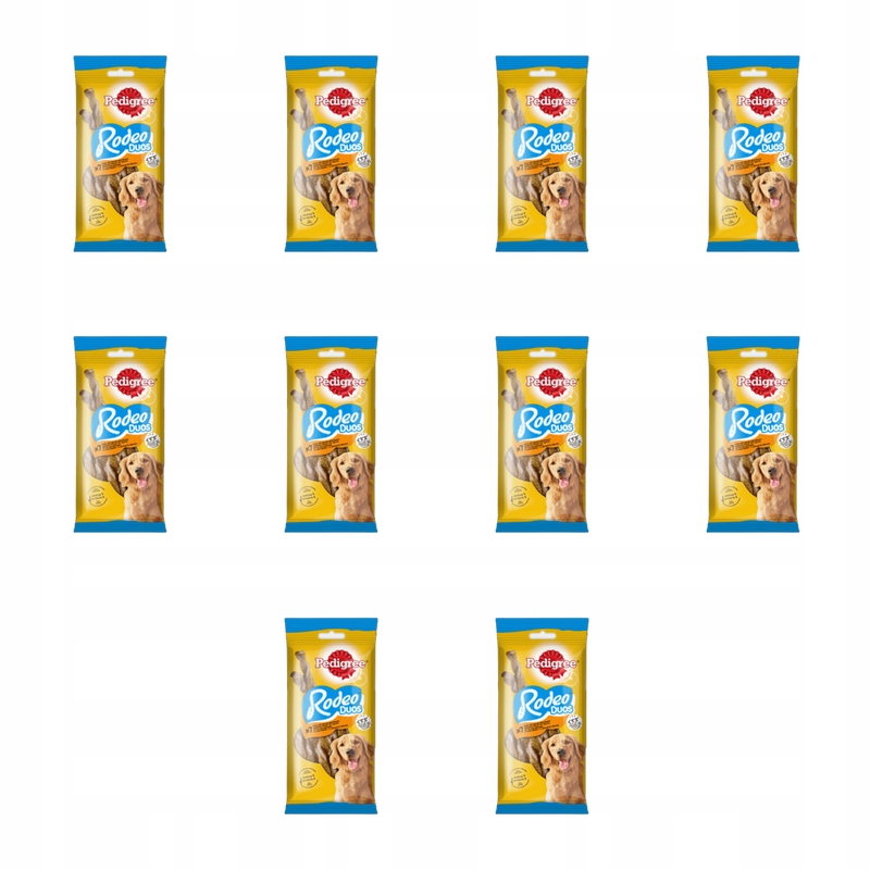Pedigree Rodeo Duos Slanina/Kuřecí maso 7 ks 123 g X10