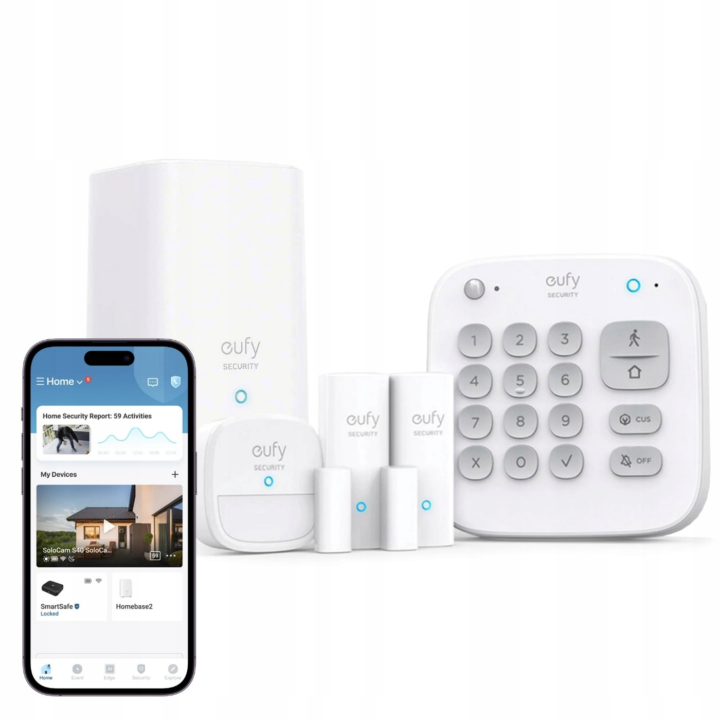 5-dielny zabezpečovací systém Eufy