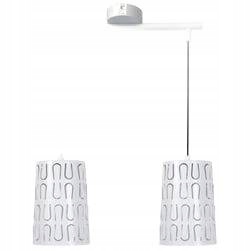 Závěsná lampa lustr Candellux Vista bílá