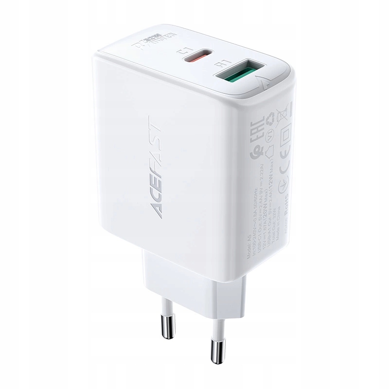 Acefast Nabíjačka Sieťová Usb Typ C Usb 32W Pd Qc 3.0 Afc Darček Dotykové Pero
