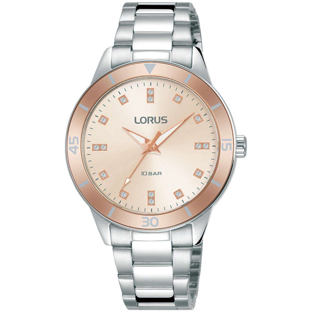 Dámské hodinky Lorus se stříbrným náramkem RG241R