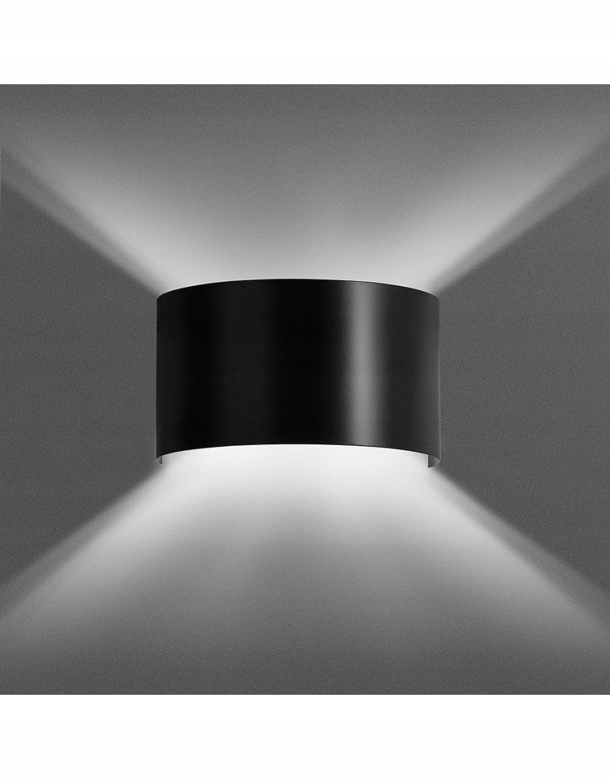 Kinkiet Lampa Ścienna Emibig Fold Black 950/2 Czarny