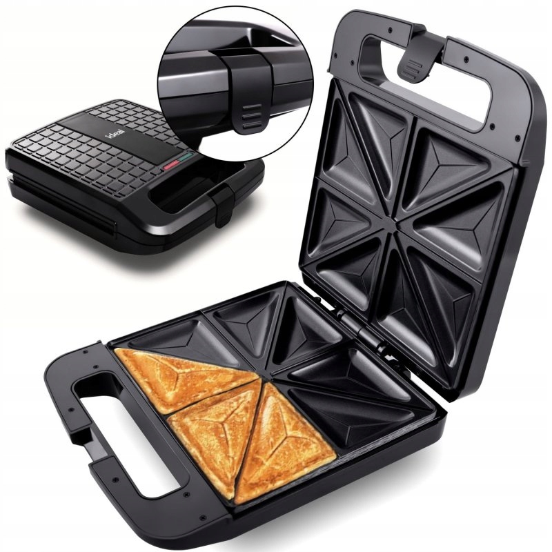 Opiekacz sandwich do kanapek Ideal IK2502