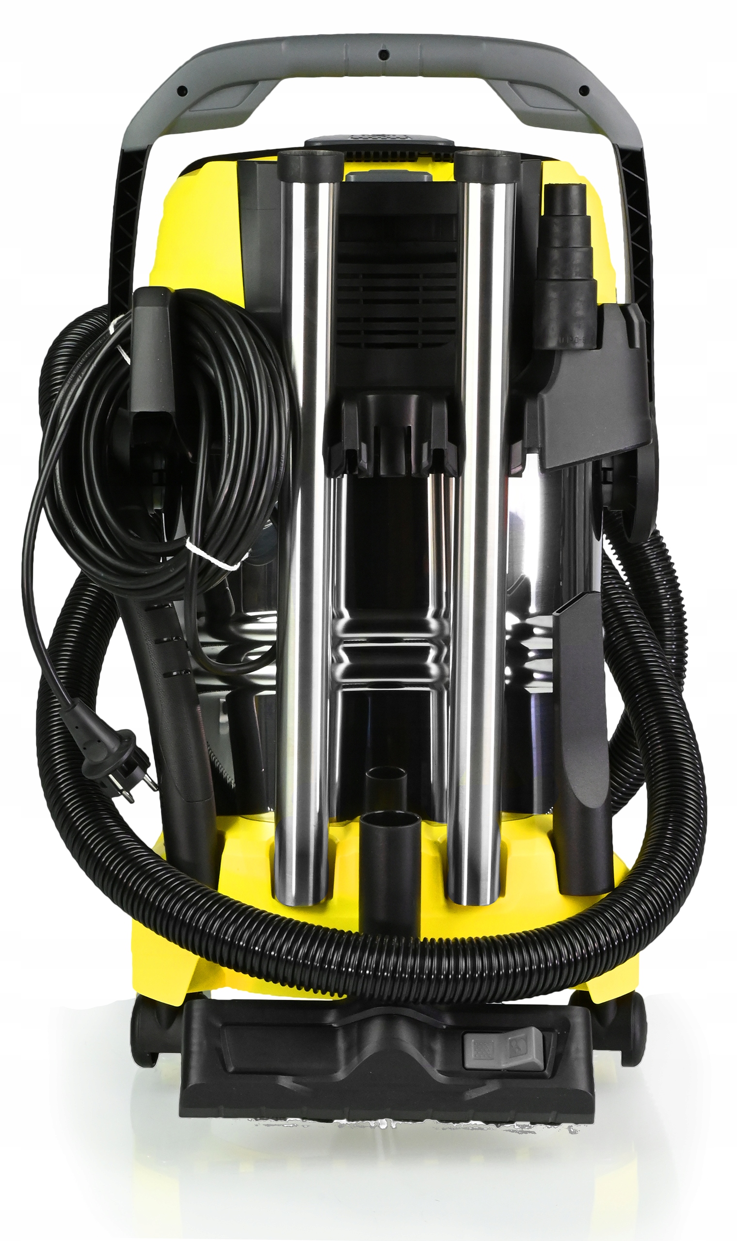 NAJMOCNIEJSZY ODKURZACZ BEZWORKOWY WD6 4500W TURBO ZESTAW KOMPLET SSAWEK XL Konstrukcja schowek na akcesoria