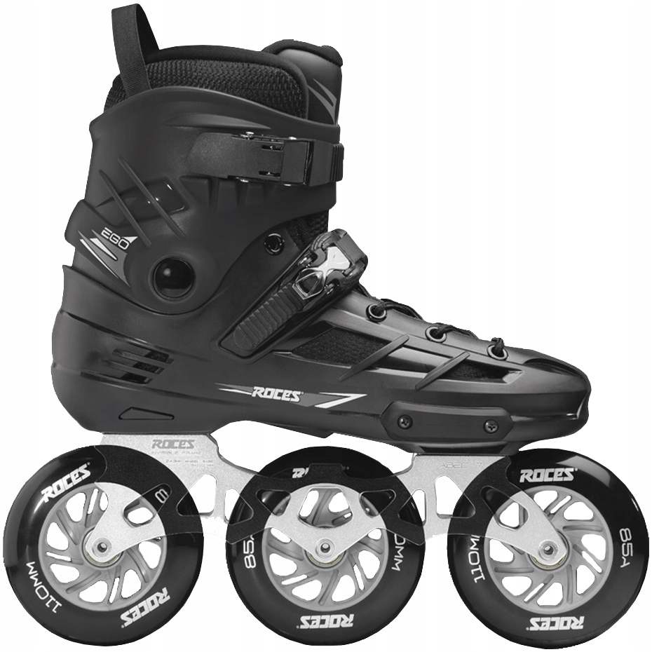 Łyżworolki Roces Ego 3x110 Tif czarne 400848 01