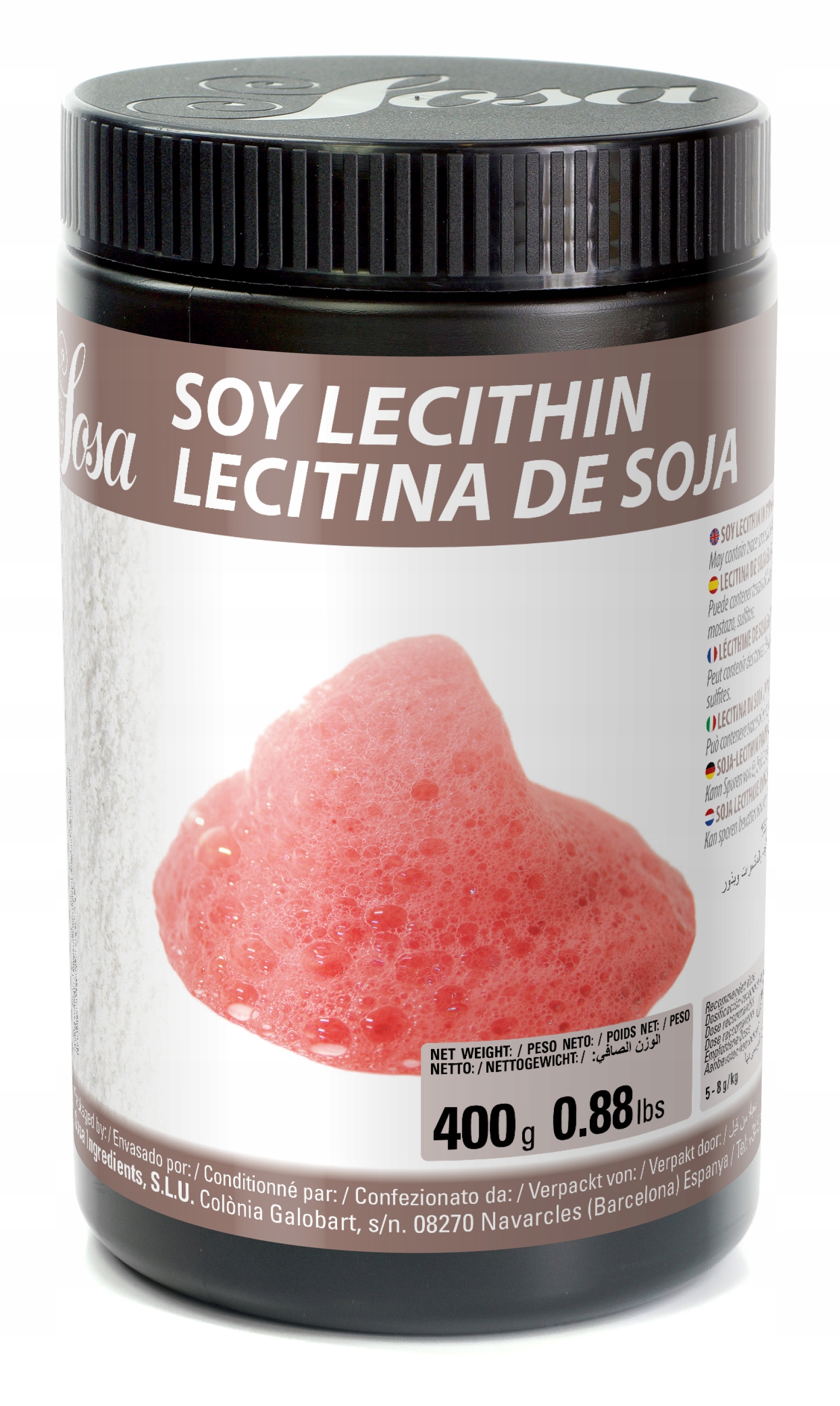 Levně Sójový lecitin v prášku Soya Lecithin Sosa 400 g