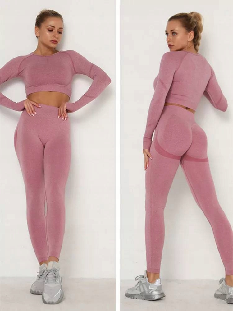 STRÓJ FITNESS JOGA SIŁOWNIA KOMPLET LEGINSY TOP S Waga produktu z opakowaniem jednostkowym 0.7 kg