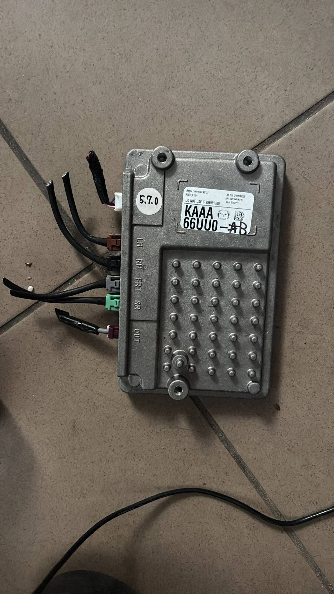 module control unit Mazda CX-60 KAAA66UU0B