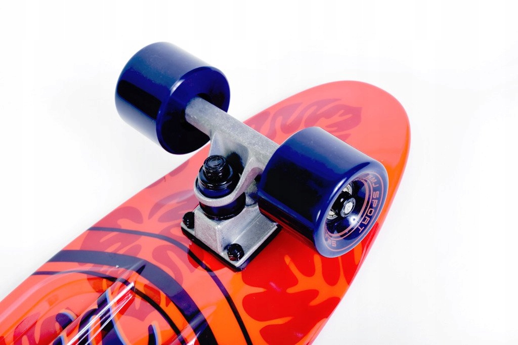 класичний скейтборд дошка ABEC7 SMJ помаранчевий колір