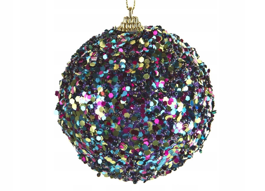 

Bombka 10cm (2 szt.) wielokolorowa