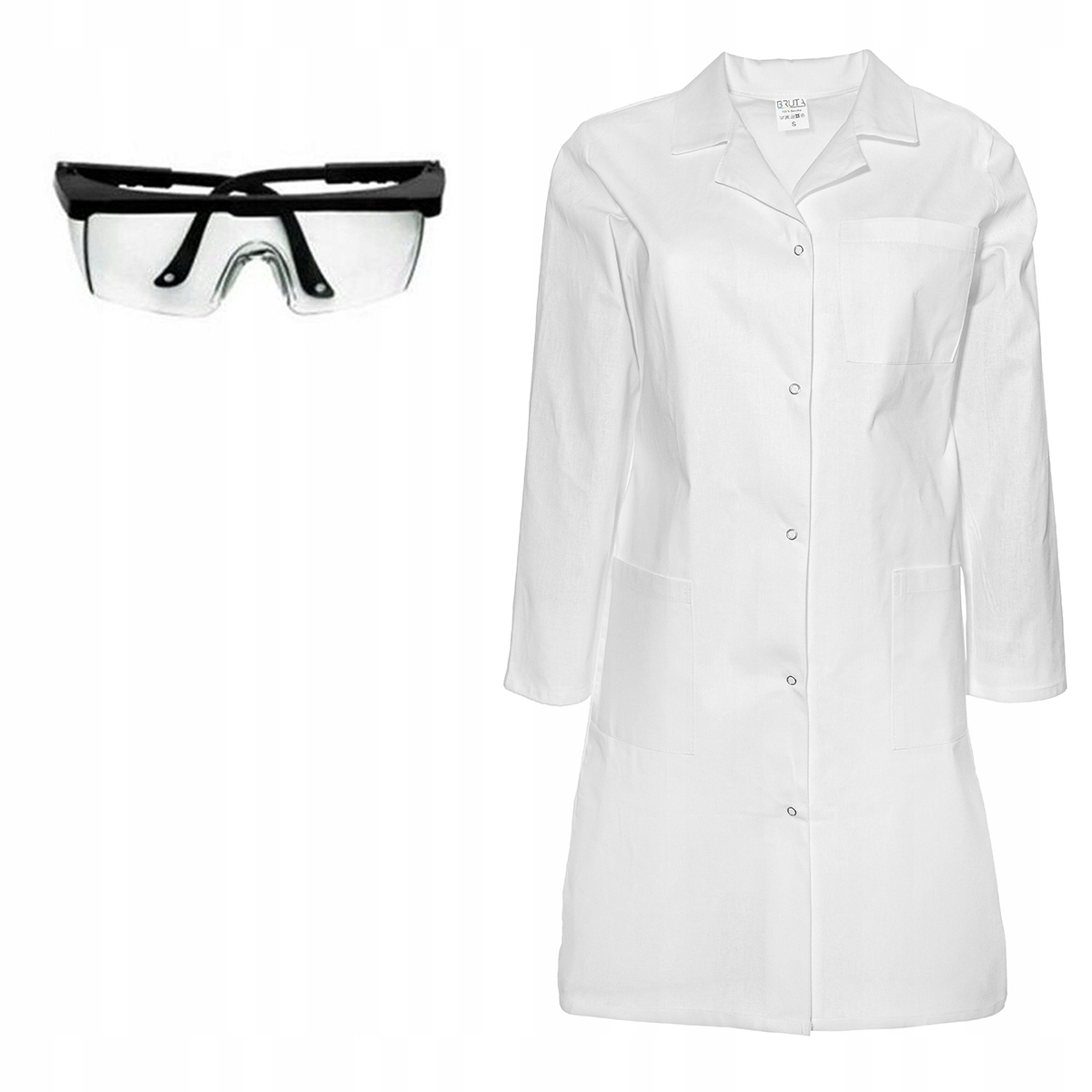 

Fartuch laboratoryjny Napy damski XXL okulary