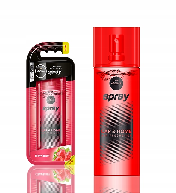 

Zapach Samochodowy Aroma Perfume Spray Strawberry