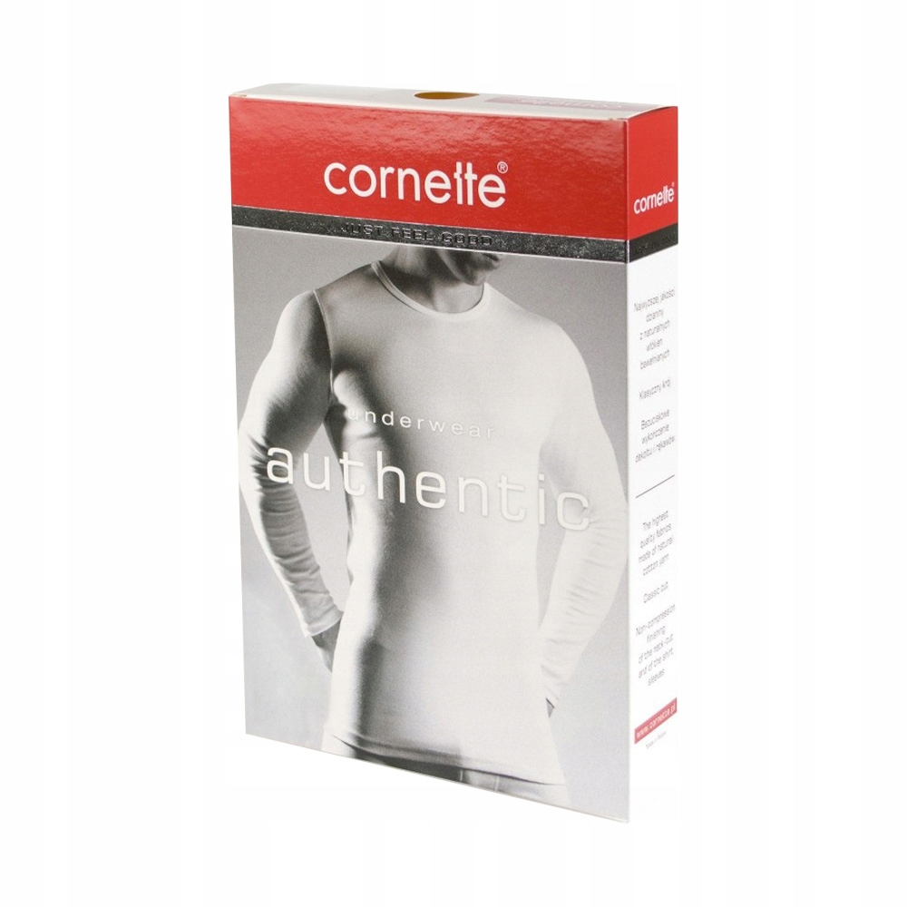 KOSZULKA Męska CORNETTE HE 525 Długi Rękaw - XL Rozmiar XL