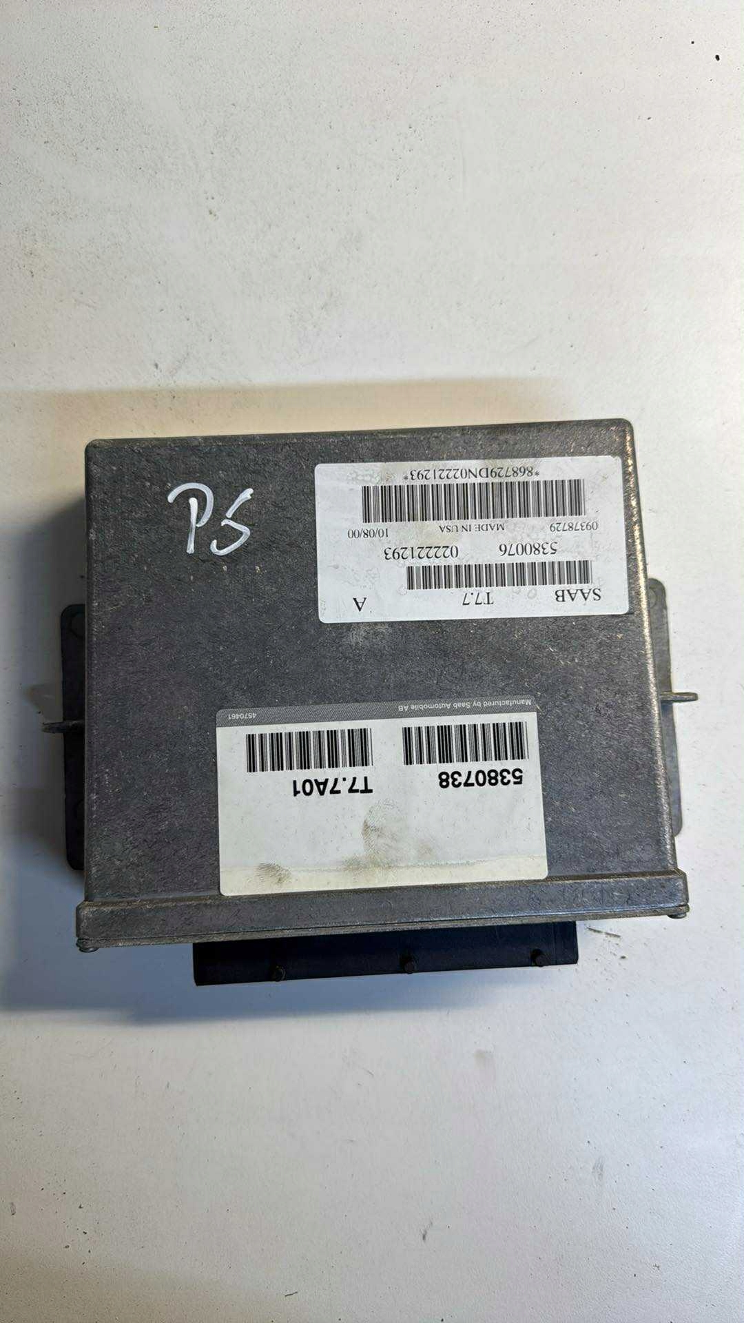 computer control unit of the engine SAAB 95 9-5 5380738